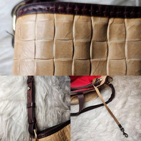 Dooney & Bourke Natural Woven Lilliana Tote Bag - Picture 10 of 13